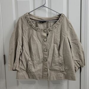 Mossimo Linen Blend Jacket